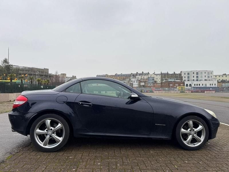 Used Mercedes SLK200 2005 Blue Cabriolet