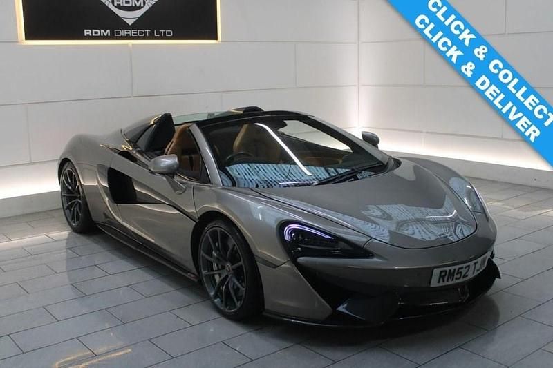Used McLaren 570S 570 HP (419 kW) 2018 Grey Cabriolet