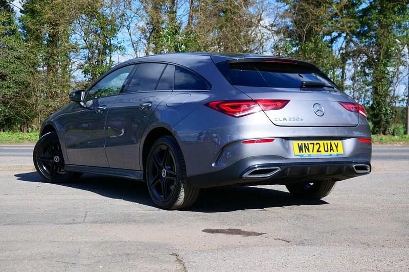 Used Mercedes CLA250e Shooting Brake AMG line 218 HP (160 kW) 2022 Grey Estate