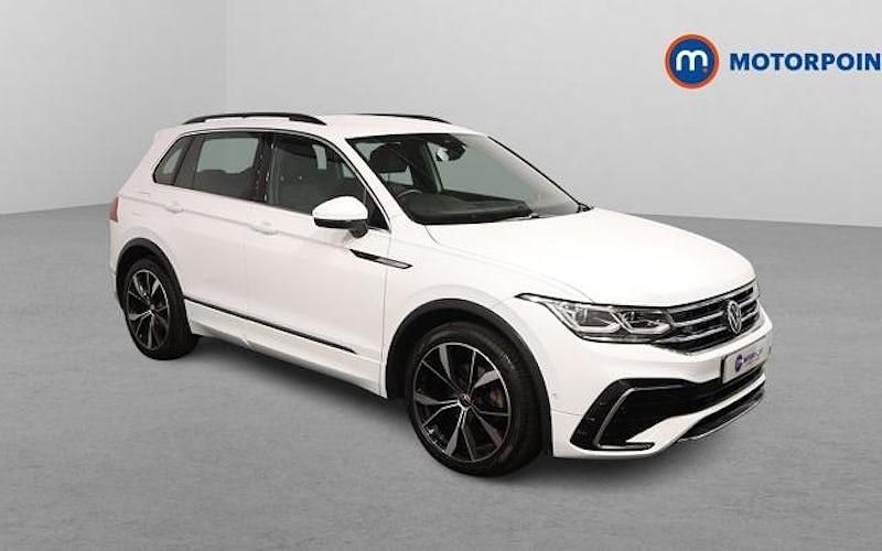 Used VW Tiguan R-line 150 HP (110 kW) 2023 White SUV