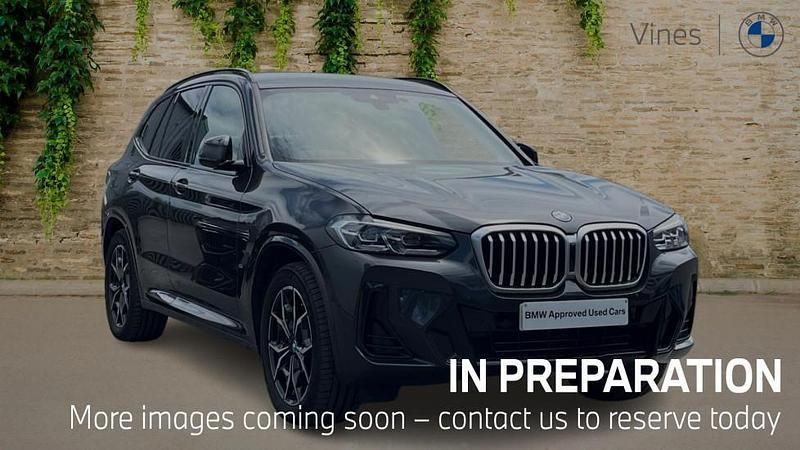 Grey Used 2024 BMW X3 M Sport SUV | £44,369 (Expensive) - Image 1/4