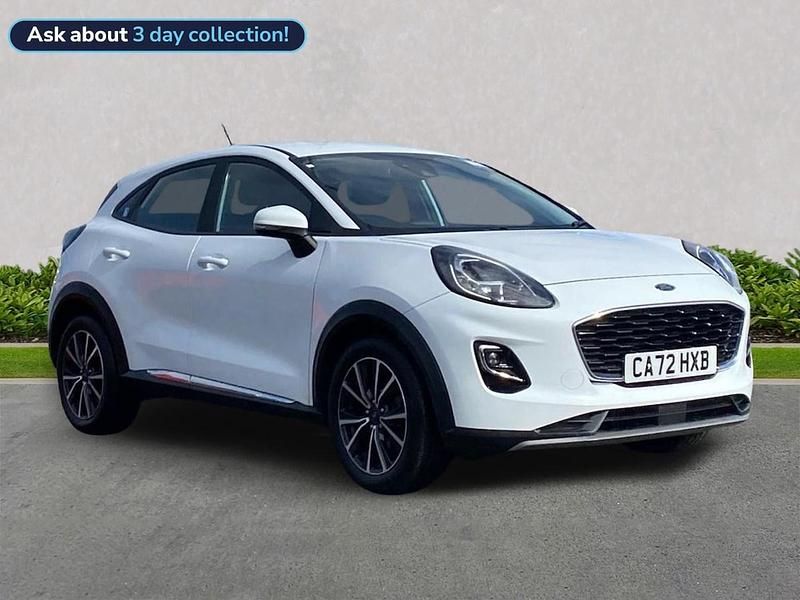 Used Ford Puma Titanium 155 HP (114 kW) 2023 White SUV