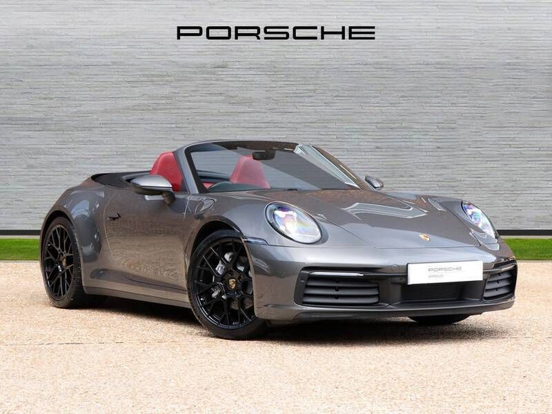 Agate grey metallic Used 2023 Porsche 911 Carrera Cabriolet | £102,750 - Image 1/4