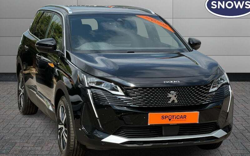 Black Used 2023 Peugeot 5008 GT MPV | £24,454 (Fair price) - Image 1/4