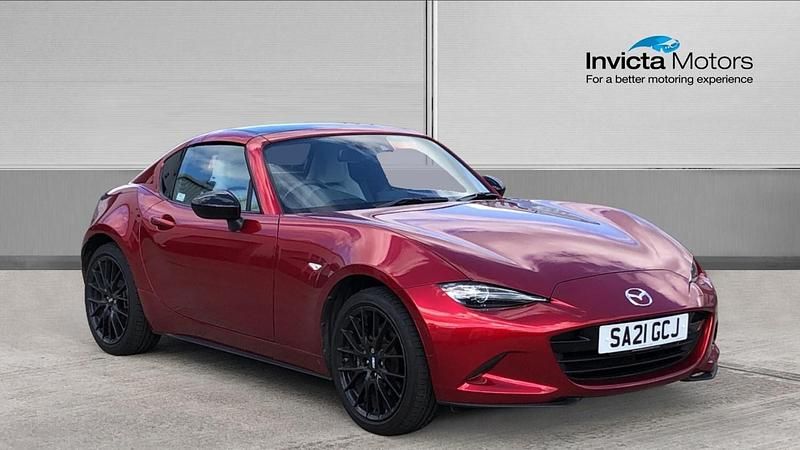 Red Used 2021 Mazda MX5 Inclusive Cabriolet | £24,250 (A bit pricey) - Image 1/4