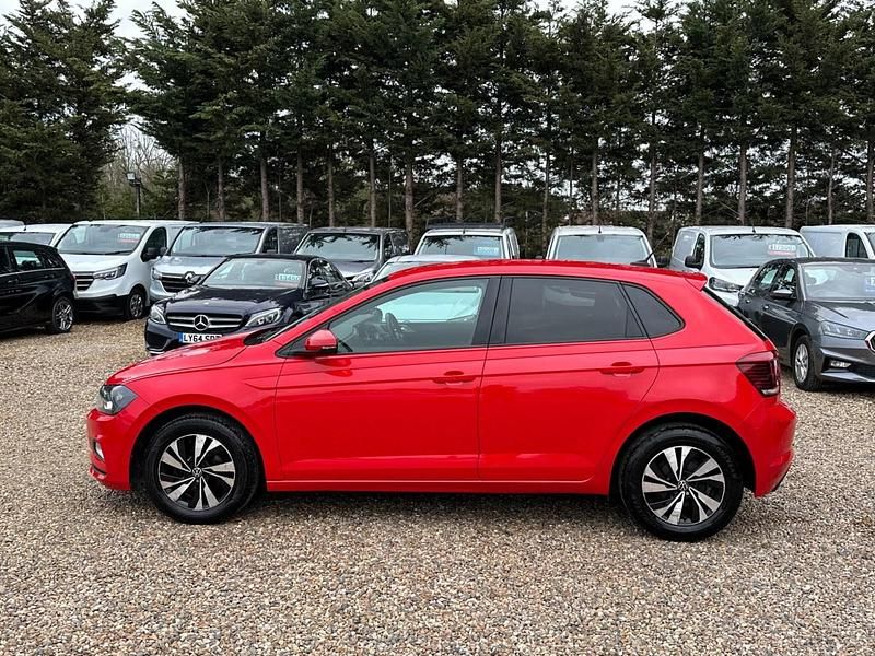 Used VW Polo Match 95 HP (69 kW) 2021 Red Hatchback