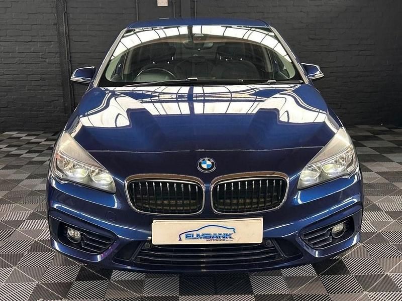 Used BMW 218 Sport Line 136 HP (100 kW) 2015 Blue MPV