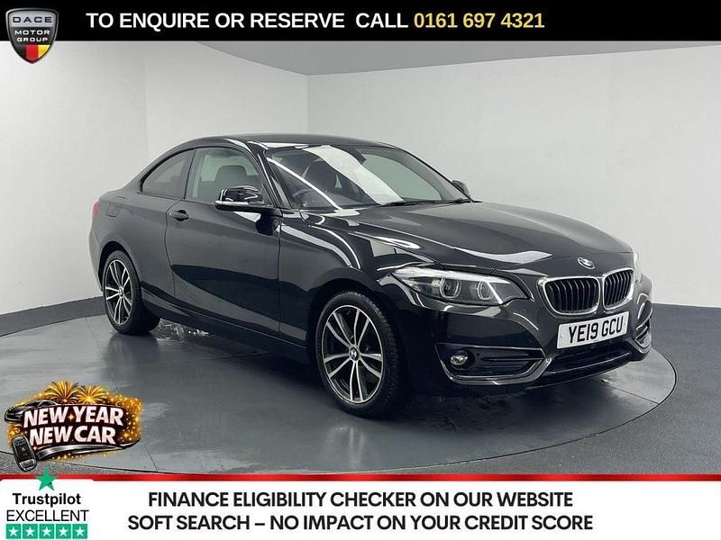 Black Used 2019 BMW 220 Sport Line Coupe | £13,440 (Super price) - Image 1/3