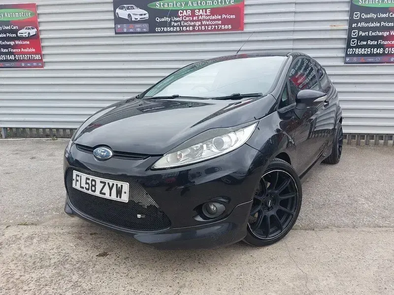 Used Ford Fiesta Zetec 2008 Black Hatchback