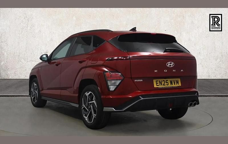 Used Hyundai Kona N Line 137 HP (100 kW) 2025 Red SUV