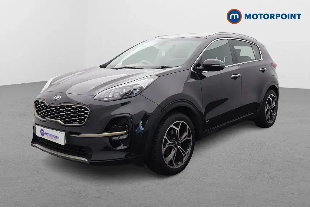 Used Kia Sportage GT-Line 177 HP (130 kW) 2021 Black SUV