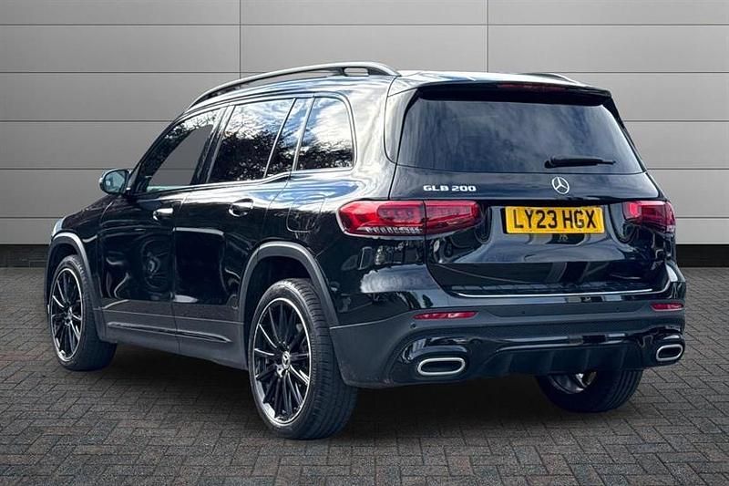Used Mercedes GLB200 AMG Line Premium Plus 163 HP (119 kW) 2023 Cosmos black SUV