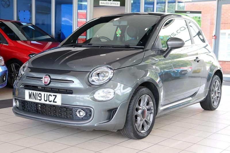 Used Fiat 500S S 2019 Grey Hatchback