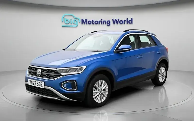 Used VW T-Roc S 110 HP (80 kW) 2023 Blue SUV