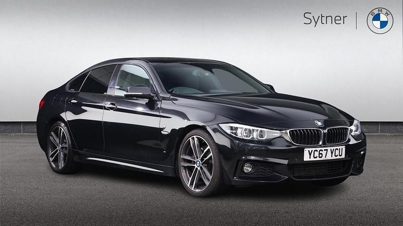 Black Used 2017 BMW 420 Gran Coupé M Sport Coupe | £18,000 (Fair price) - Image 1/4