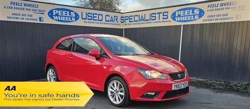 Red Used 2013 Seat Ibiza Sport Hatchback | £2,975 (Good price) - Image 1/4