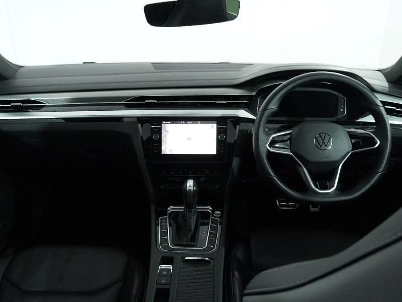 Used VW Arteon R-line 190 HP (139 kW) 2021 Black Hatchback