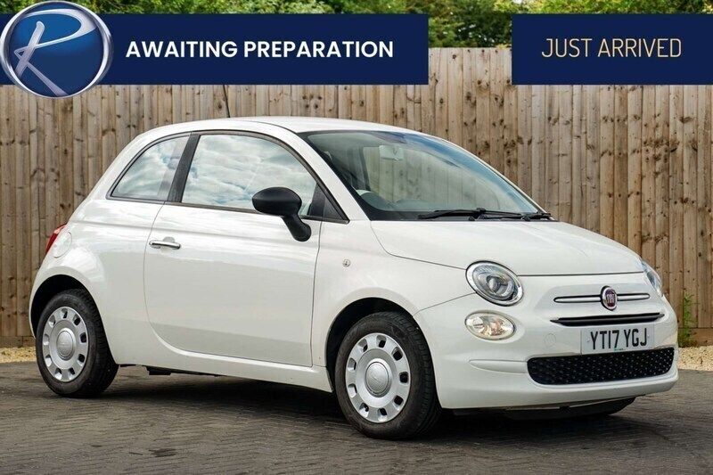 White Used 2017 Fiat 500 Pop Hatchback | £6,495 (Fair price) - Image 1/2