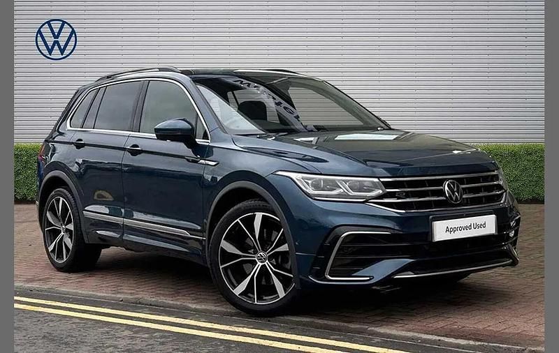 Used VW Tiguan R-line 190 HP (139 kW) 2023 Blue SUV