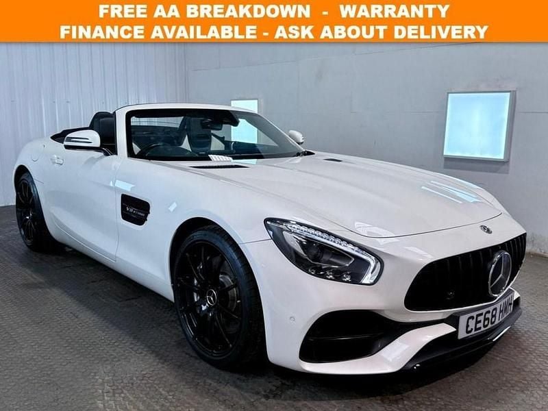 Used Mercedes AMG GT Premium 2018 White Cabriolet