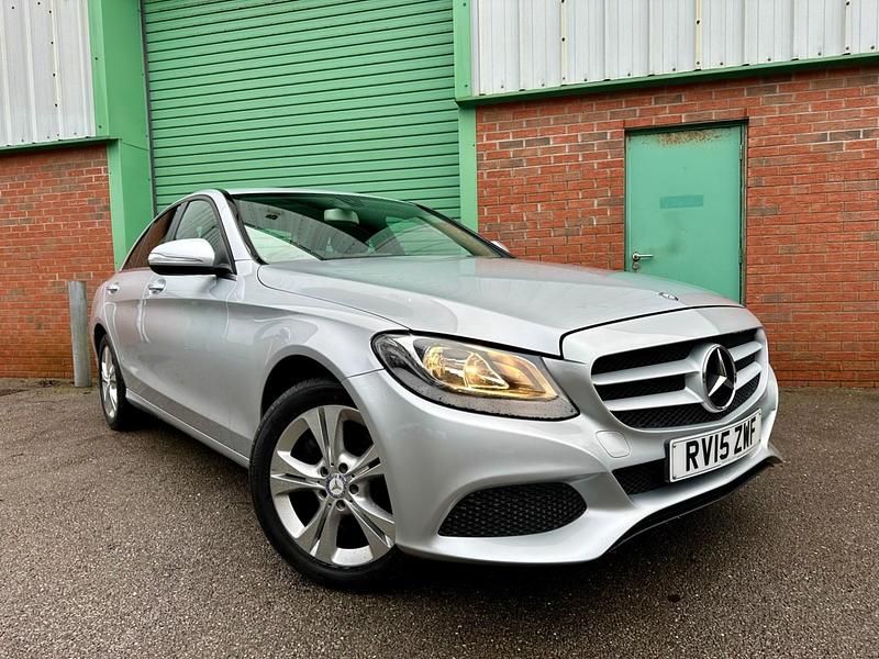 Used Mercedes C220 SE 170 HP (125 kW) 2015 Silver Sedan
