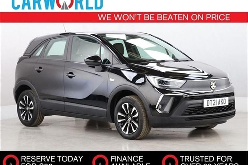 Black Used 2021 Vauxhall Crossland X S SUV | £11,621 (A bit pricey) - Image 1/4