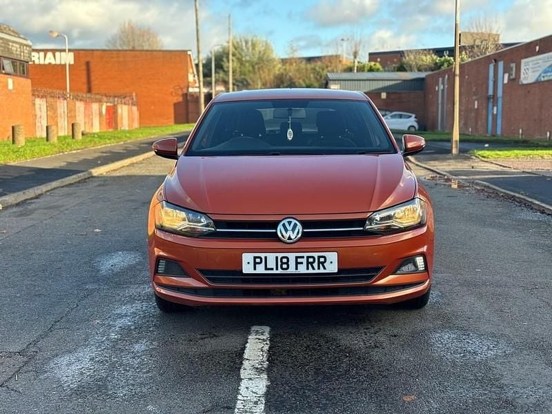 Used VW Polo SE 2018 Orange Hatchback