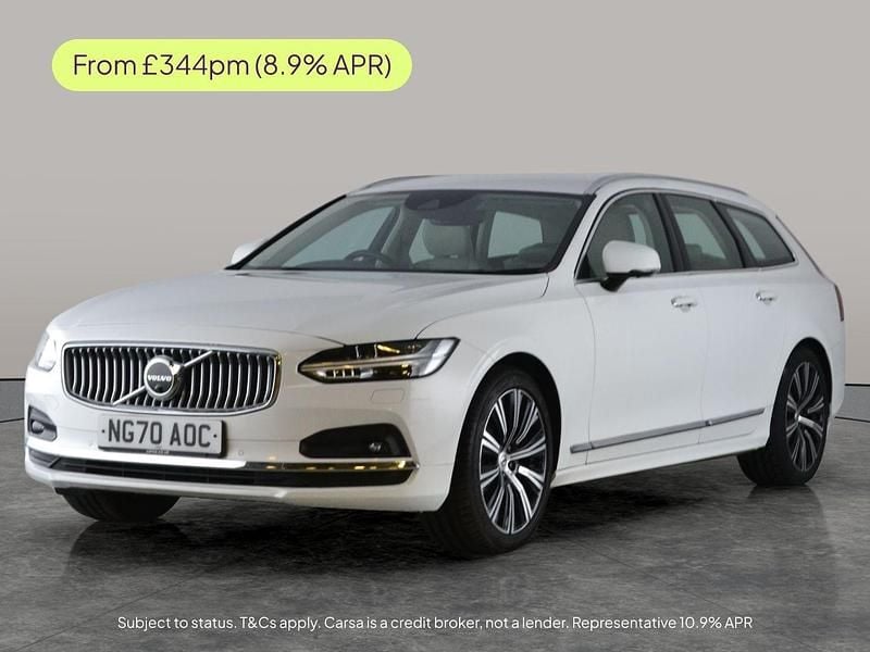 Used Volvo V90 Inscription 250 HP (183 kW) 2021 White Estate