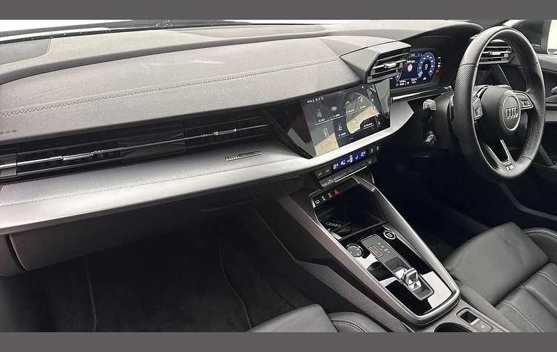 Used Audi A3 S-Line 147 HP (108 kW) 2024 Black Sedan