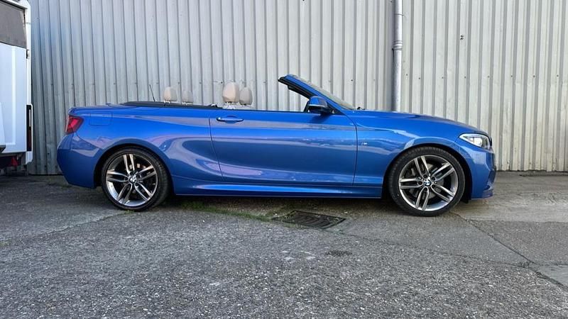 Used BMW 230 M Sport 249 HP (183 kW) 2017 Blue Cabriolet