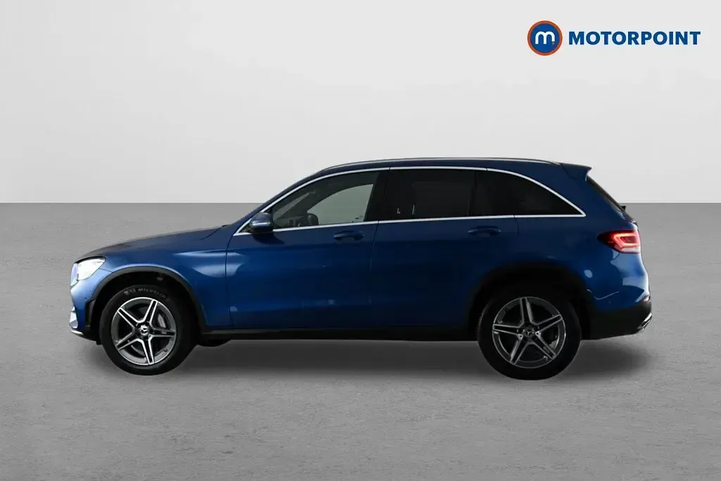 Used Mercedes GLC300e AMG line 2022 Blue SUV