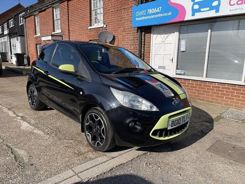 Used Ford Ka 69 HP (50 kW) 2010 Black Hatchback