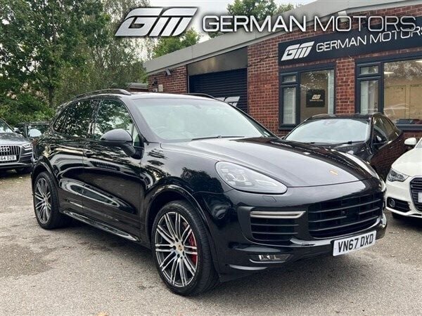 Black Used 2017 Porsche Cayenne Turbo SUV | £40,990 - Image 1/1