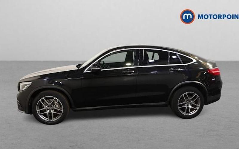 Used Mercedes GLC220 AMG Line Premium 170 HP (125 kW) 2019 Black Coupe