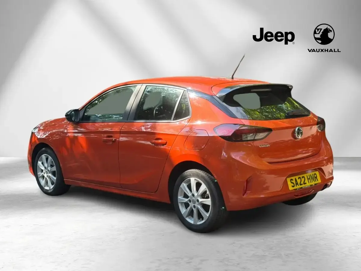 Used Vauxhall Corsa Edition 99 HP (72 kW) 2022 Orange Hatchback