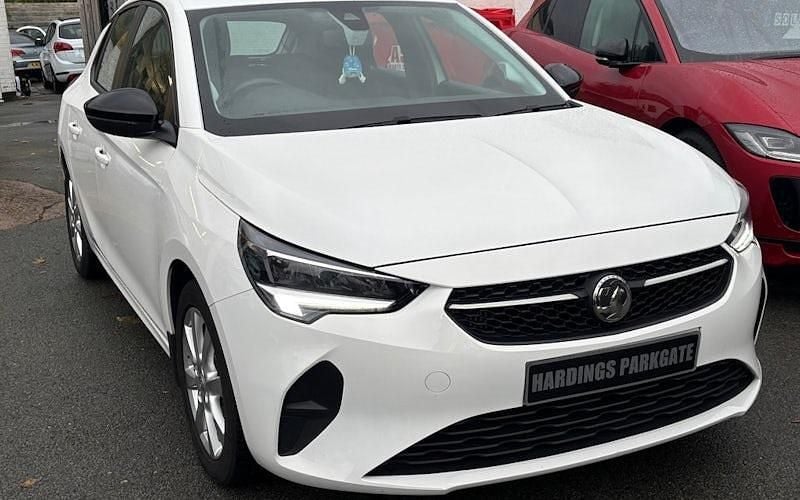 Used Vauxhall Corsa S 101 HP (74 kW) 2021 White Hatchback