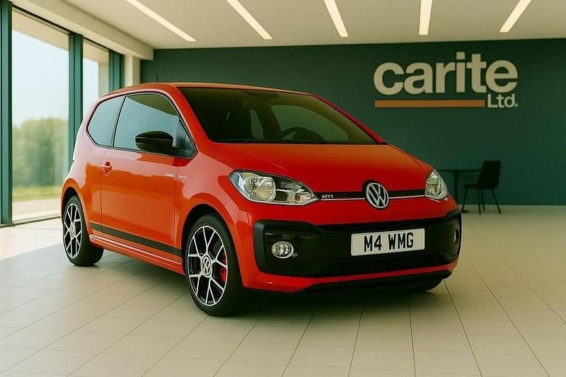 Red Used 2022 VW up! GTI Hatchback | £17,495 (Expensive) - Image 1/3