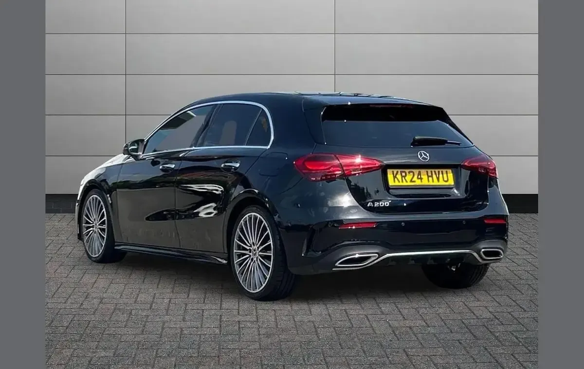 Used Mercedes A200 AMG Line Premium Plus 175 HP (128 kW) 2024 Black Hatchback
