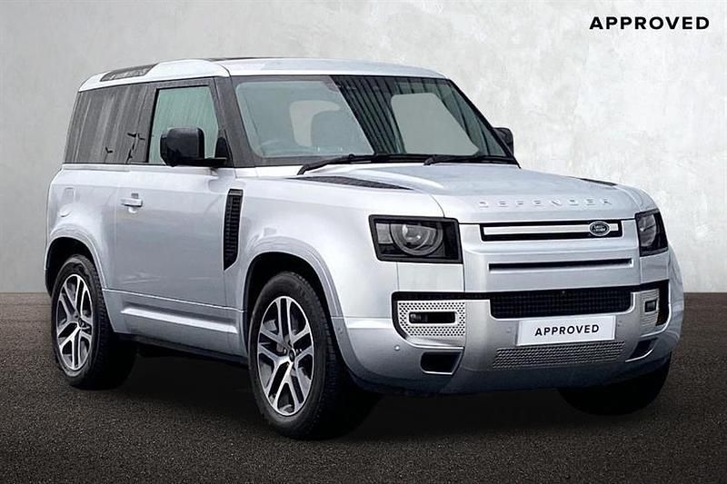 Used Land Rover Defender 400 HP (294 kW) 2023 Hakuba silver Estate