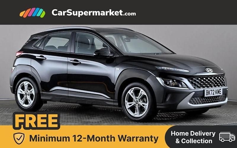 Black Used 2022 Hyundai Kona SE SUV | £14,397 (Fair price) - Image 1/4