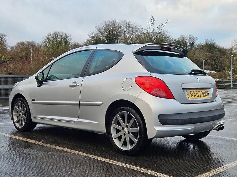 Used Peugeot 207 GTi 175 HP (128 kW) 2008 Silver Hatchback