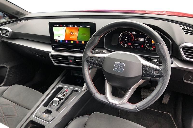 Used Seat Leon FR Sport 2021 Red Hatchback