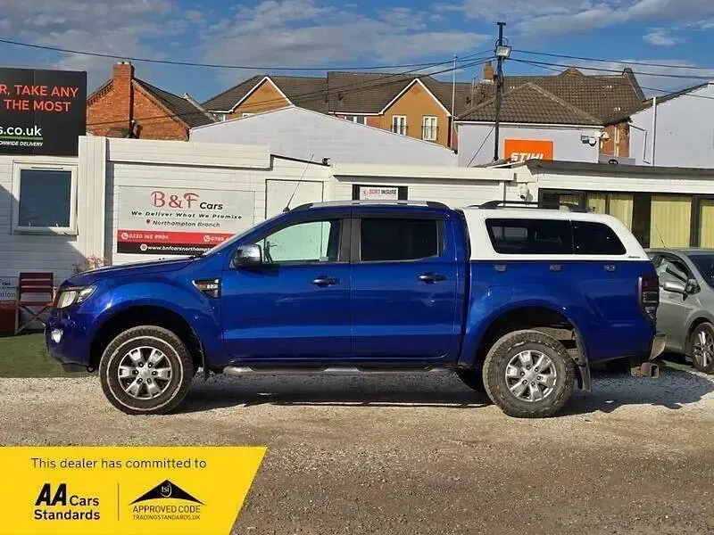 Used Ford Ranger XLT 2015 Blue Pickup