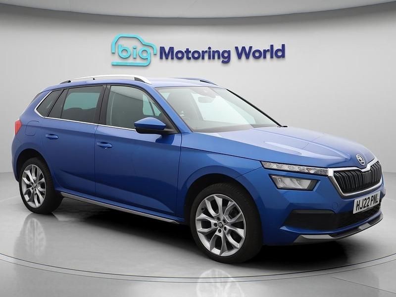 Blue Used 2022 Skoda Kamiq SE L SUV | £13,000 (Fair price) - Image 1/4