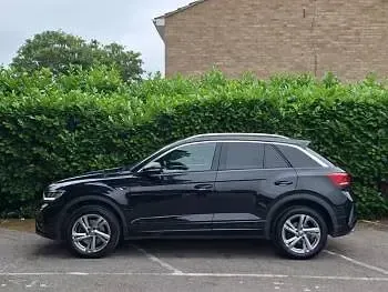 Used VW T-Roc R-line 190 HP (139 kW) 2022 Black SUV