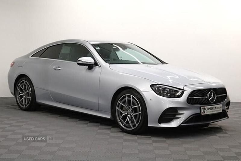 Silver Used 2021 Mercedes E220 AMG Line Premium Coupe | £25,995 (Fair price) - Image 1/1