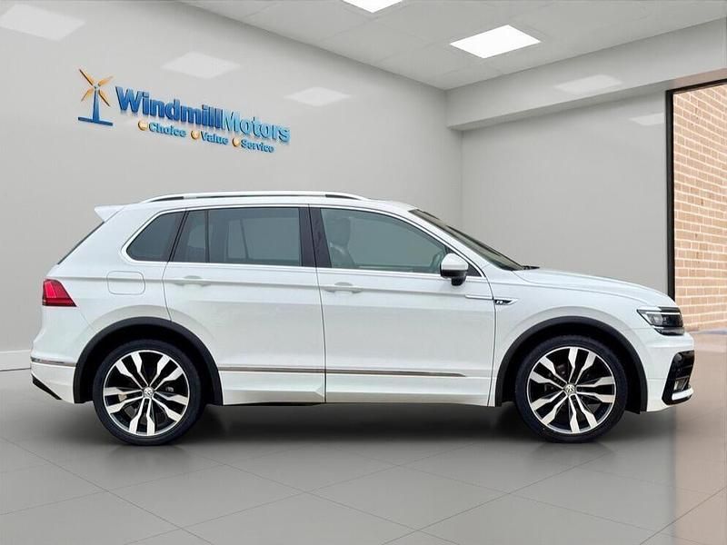 Used VW Tiguan R-line 150 HP (110 kW) 2018 White SUV
