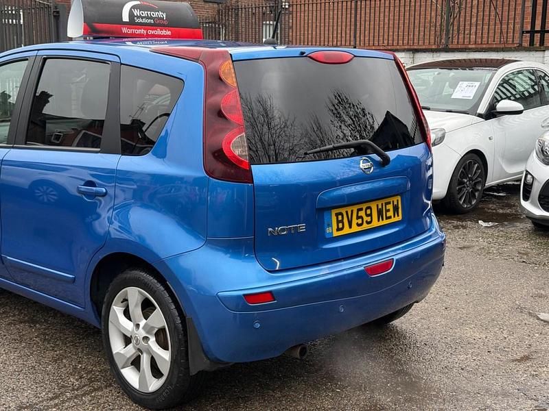Used Nissan Note Tekna 2009 Blue Hatchback