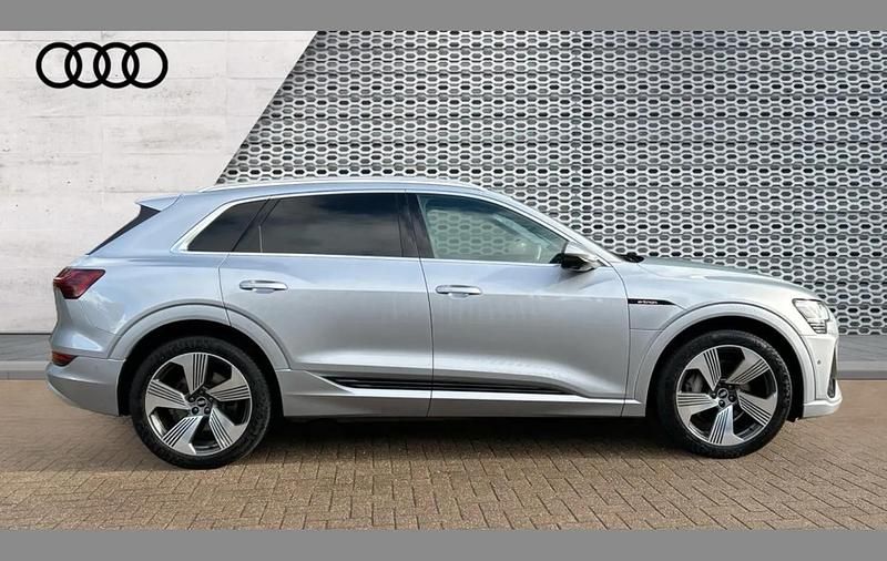 Used Audi e-tron S-Line 300 kW (408 HP) 2021 Silver SUV