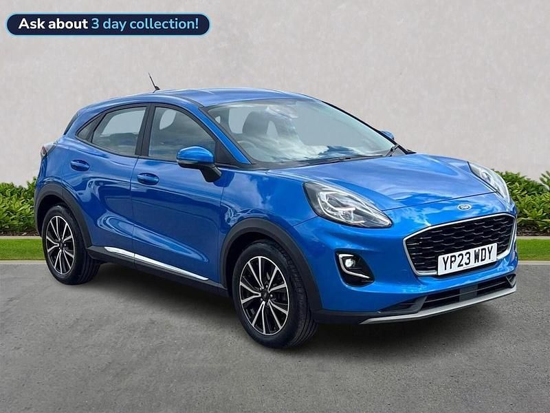 Used Ford Puma Titanium 155 HP (114 kW) 2023 Blue SUV